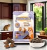 Crunchies Stuffed Cat Food (Chicken and Shrimp Flavor, Purple packaging)
